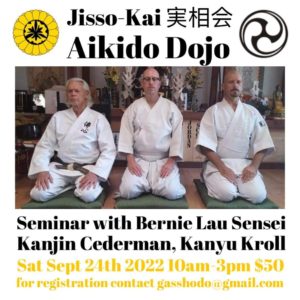 Aikido Seminar with Bernie Lau Sensei